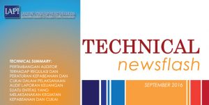 Technical Newsflash September 2016
