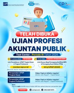 Ujian Profesi Akuntan Publik Periode 2024.3